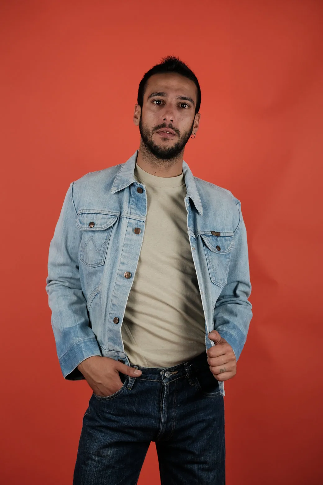Wrangler Washed Denim Jacket