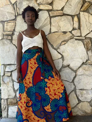 Wrap Skirt Full-Length "Adwoa"