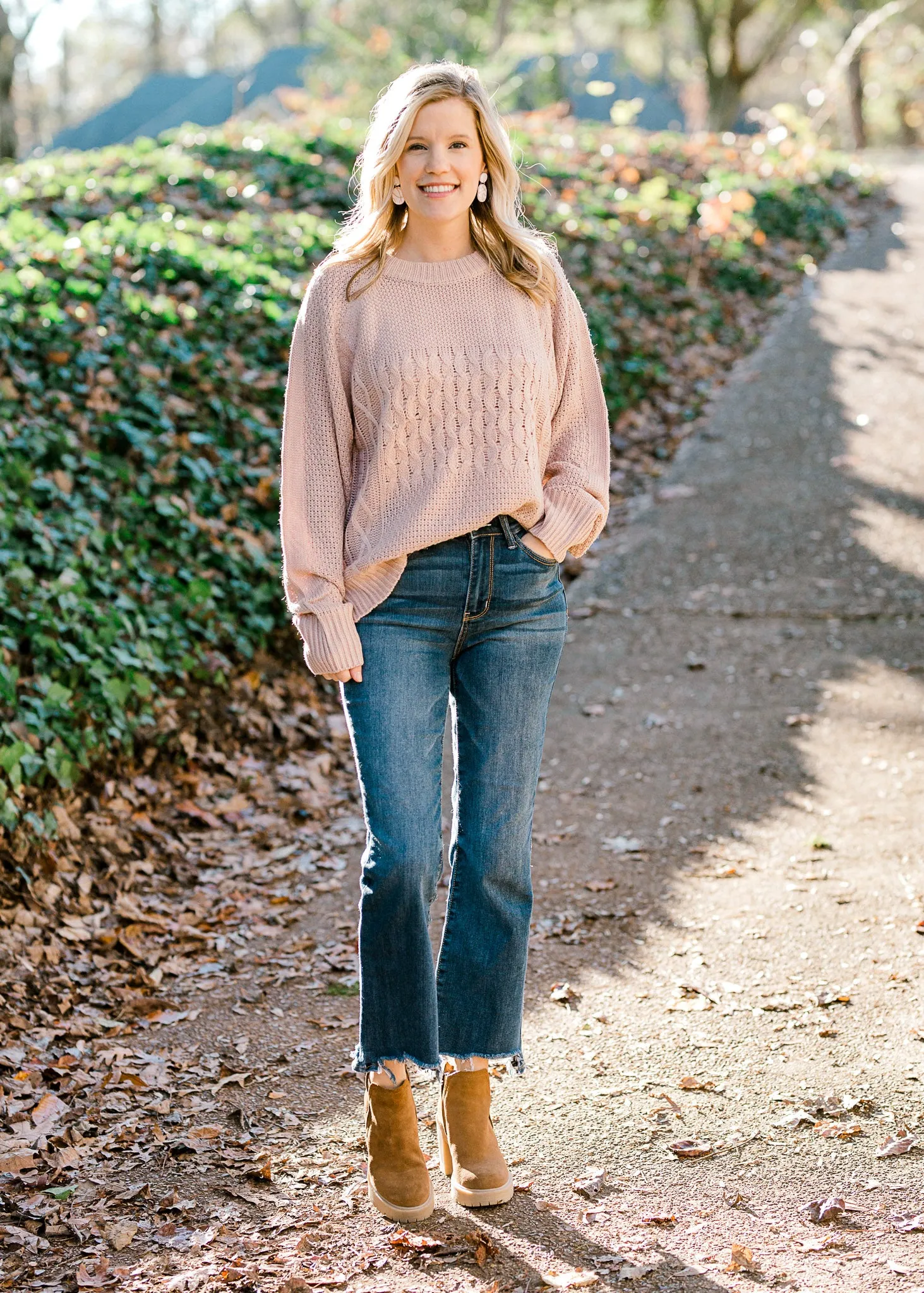 X Pearl Soft Knit Sweater