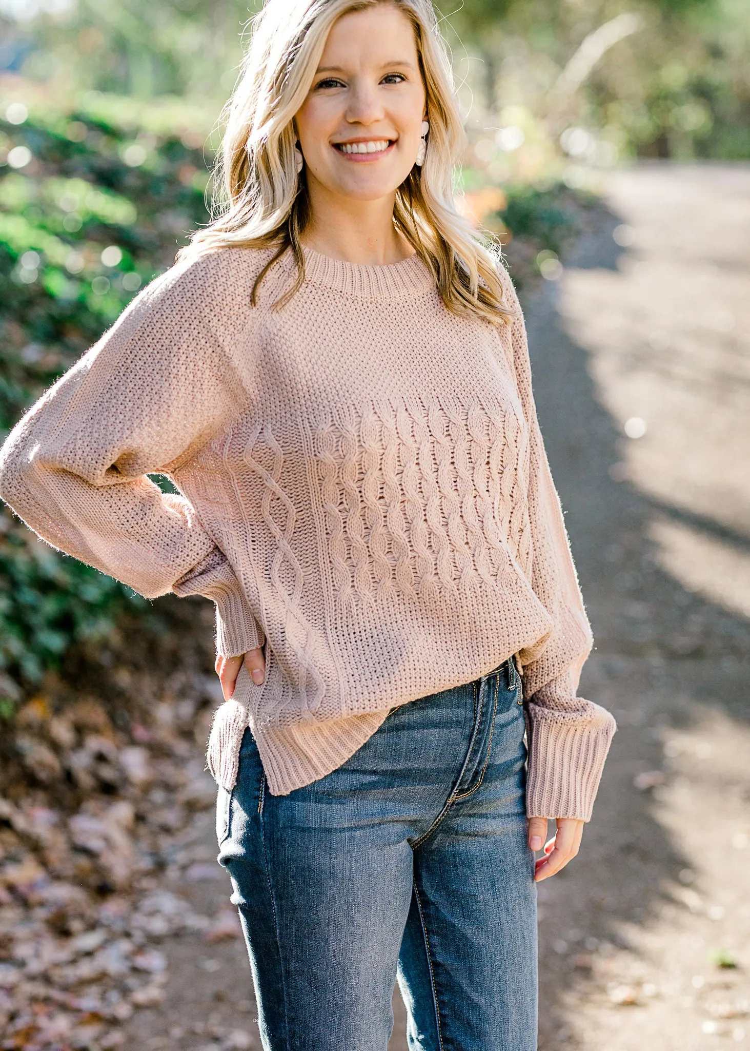 X Pearl Soft Knit Sweater