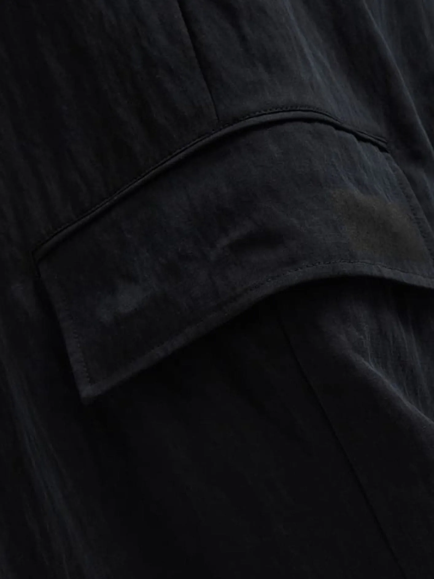 Y-3 Wide Cargo Pants - Black