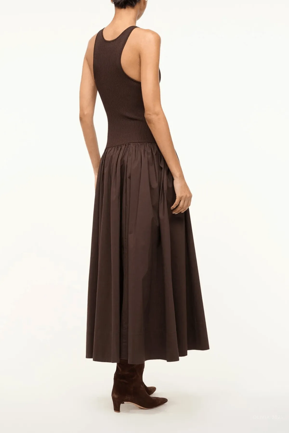 Yamila Dress in Earth