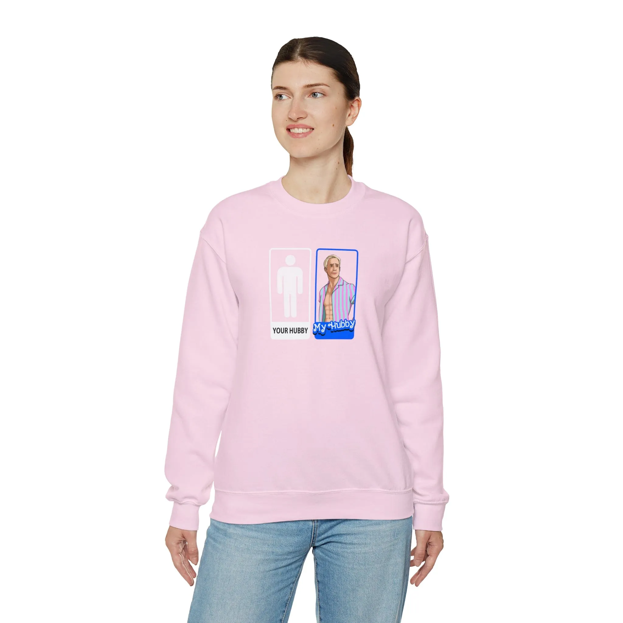 Your Hubby | My Hubby Unisex Heavy Blend™ Crewneck Sweatshirt