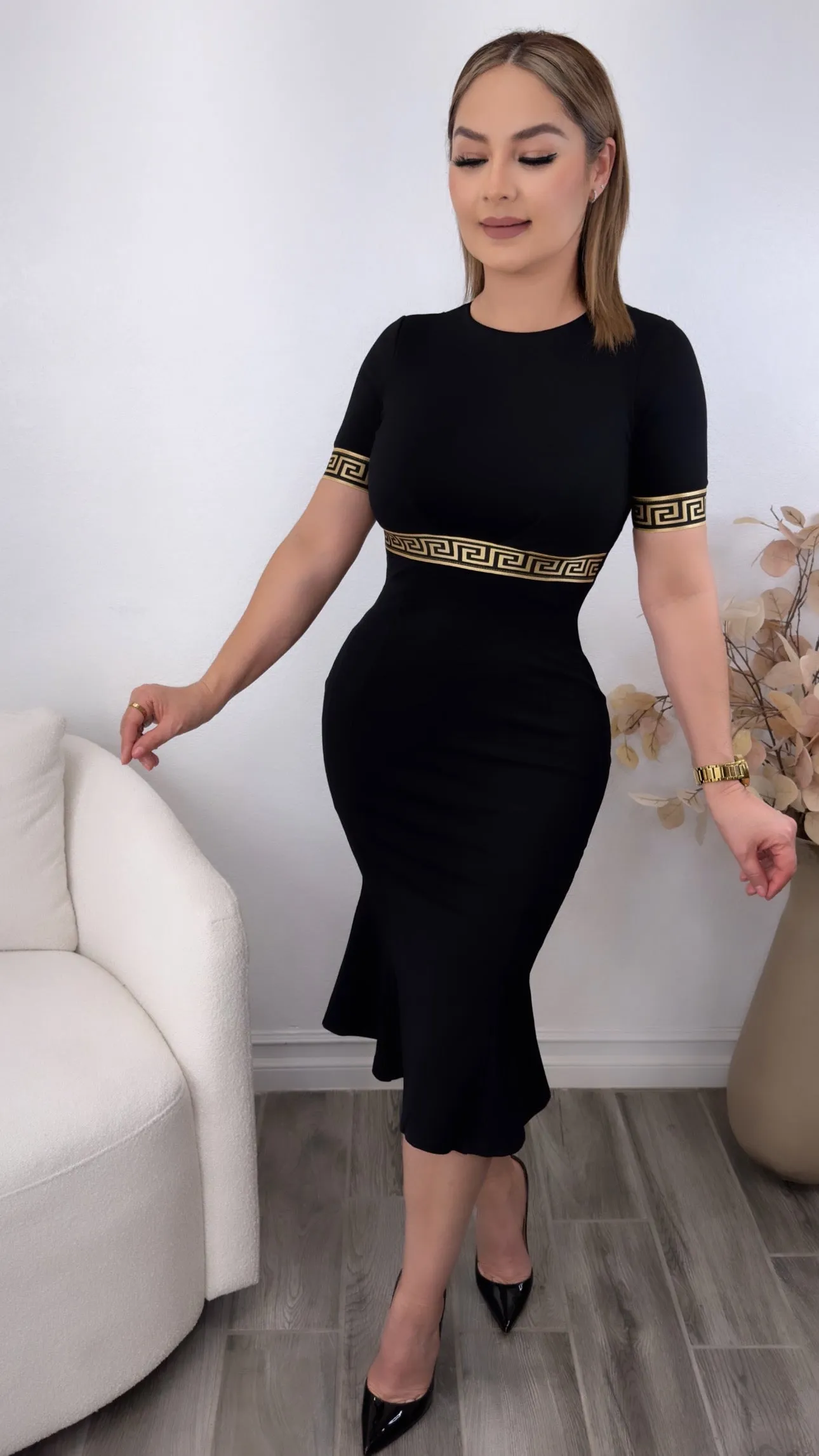 YVETTE BLACK DRESS