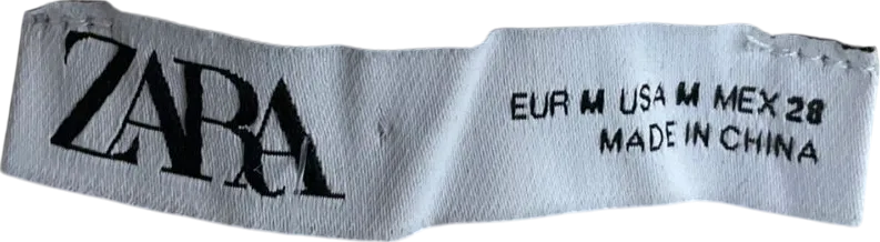 ZARA Cream Knit Arm Warmer Sweater UK M