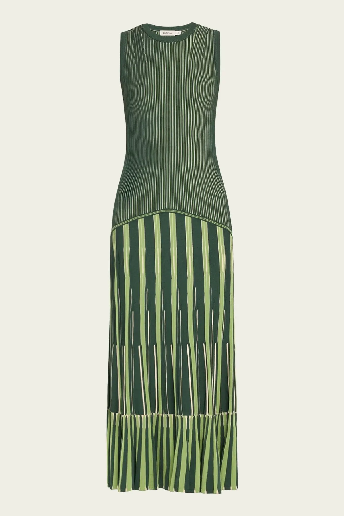 Zhane Sleeveless Maxi Dress in Botanical Multi