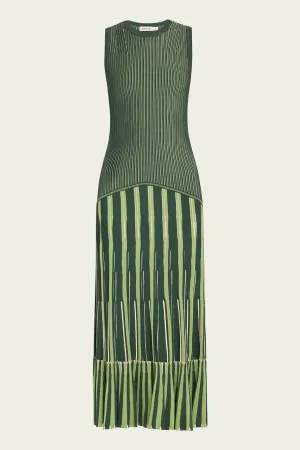 Zhane Sleeveless Maxi Dress in Botanical Multi